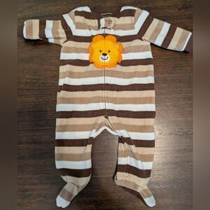 Child Of Mine Lion Footsie Pajamas
